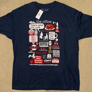 The Office Graphic Tee NWT XXL